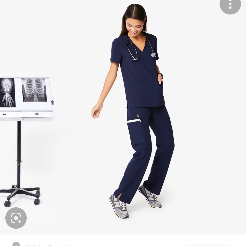 Figs Navy Scrubs Set